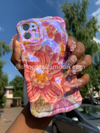 ROSY PINK DELIGHT IPHONE CASE ($27)